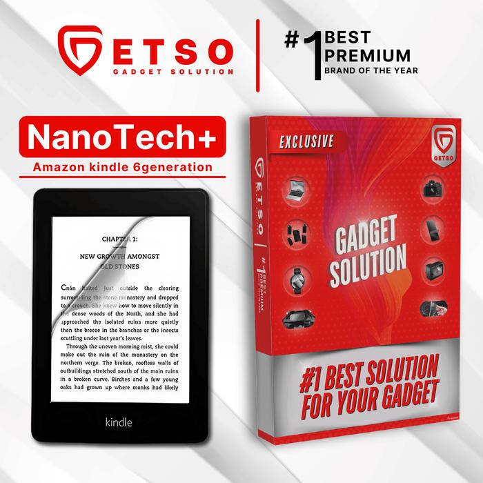 Gambar GETSO EPU BIO GENESIS Hydrogel for Amazon Kindle Paperwhite 6th Gen / Screen Guard (Nanotech+ 100% Recycle) Premium Hidrogel Anti-Scratch Protector Tempered Gorilla Glass 5 6 7 Anti Gores Full Cover Smart Phone Watch Handphone Gadget Tab Laptop Kamera dari GETSO Kota Bekasi Tokopedia
