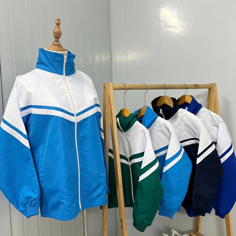 Áo khoác gió đồng phục học sinh áo đồng phục mùa đông 2 lớp, 3 lớp chuẩn nhà trường 3 màu sắc