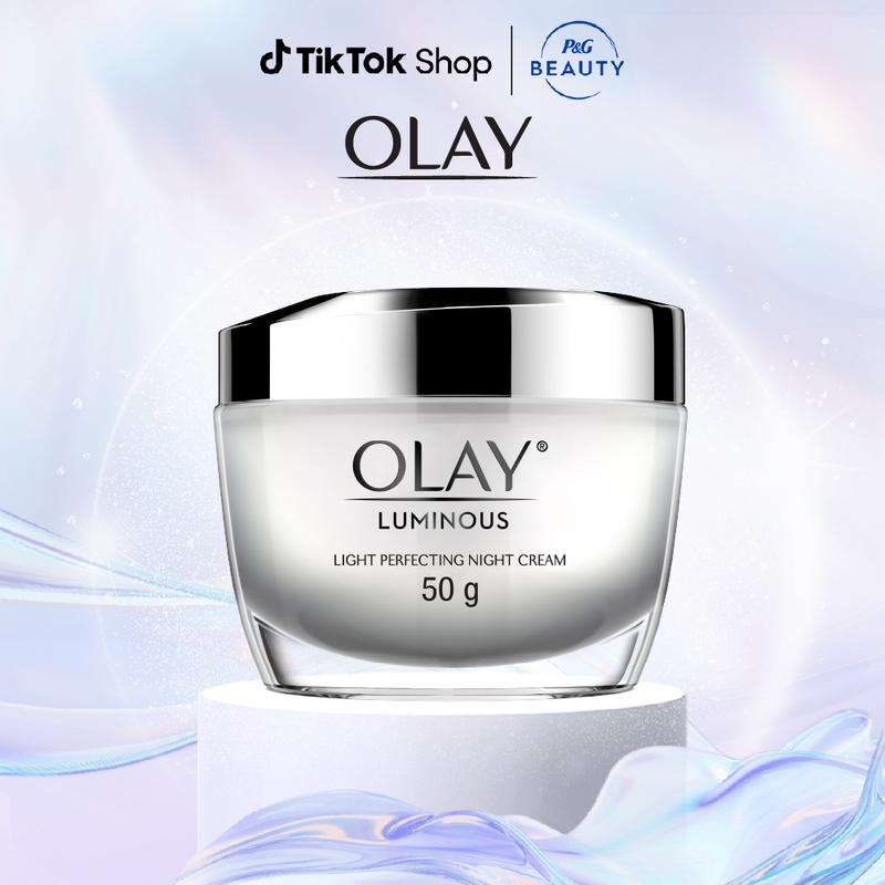 LIVE 2 Kem Dưỡng Ẩm Ban Đêm Sáng Da OLAY LUMINOUS 50G