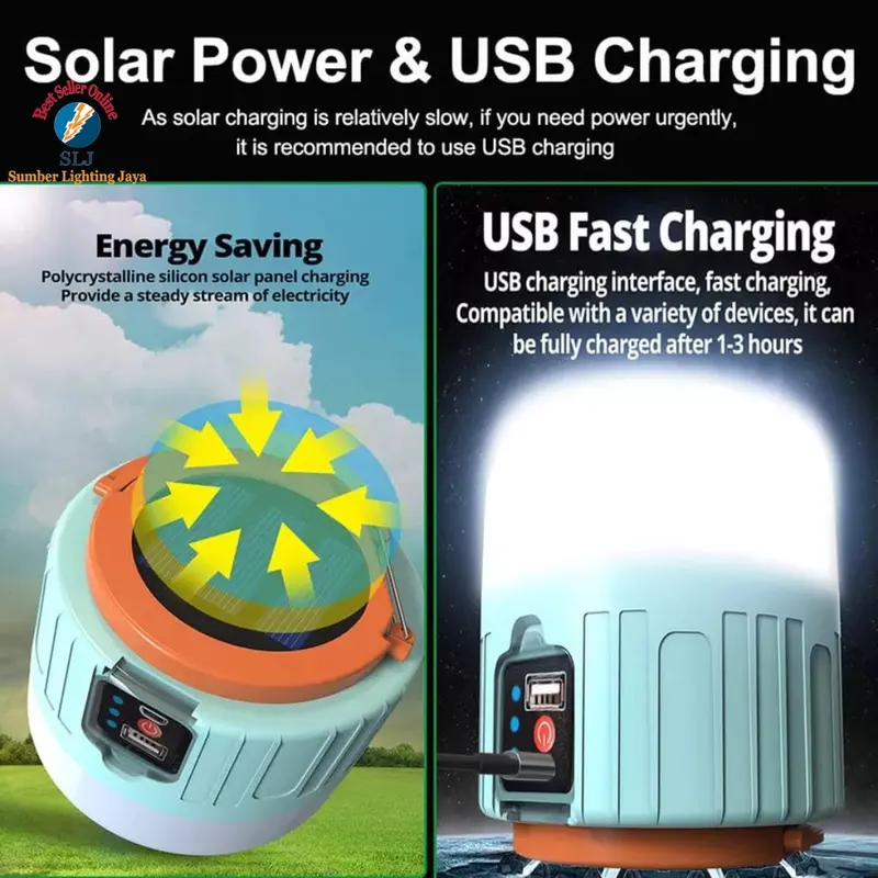 LAMPU EMERGENCY CAS DAN TENAGA SURYA / LAMPU DARURAT / LAMPU LED CAS 4