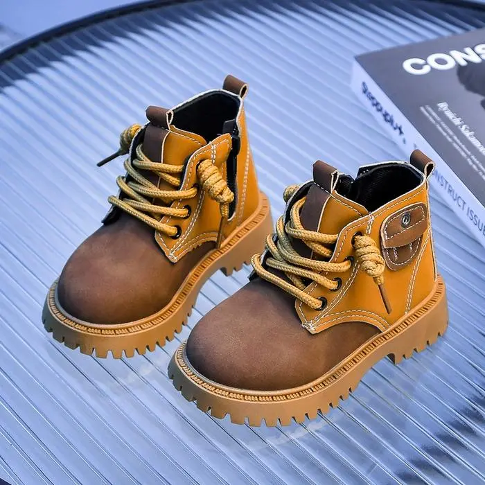 Sepatu Sneakers Anak Laki Laki Import Sepatu Boot Anak Balita Impor Sepatu Anak Cowok Motif Polos Seleting Simple Sepatu Anak Cowok Cewek Unisex