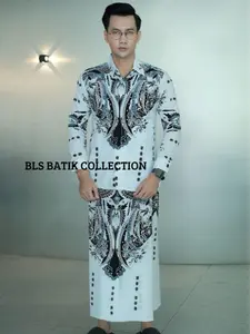 SETELAN LECANA PUTIH SETELAN KEMEJA DAN SARUNG FULL FURING BAHAN KATUN PREMIUM