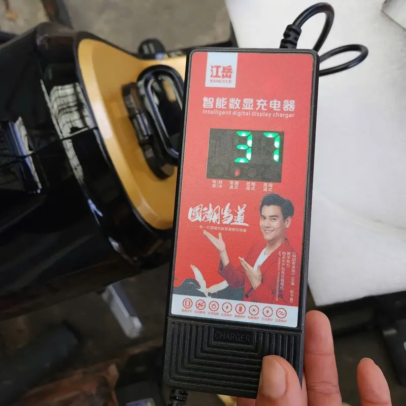 Sạc xe đạp điện Phonenix 48v12A/cho bình nhỏ, hiển thị phần trăm pin 4