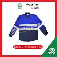 Gambar Baju Safety Wearpack Atasan Lengan Panjang Seragam Kombinasi IMJ dari Pusat Safety Kota Administrasi Jakarta Barat 4 Tokopedia