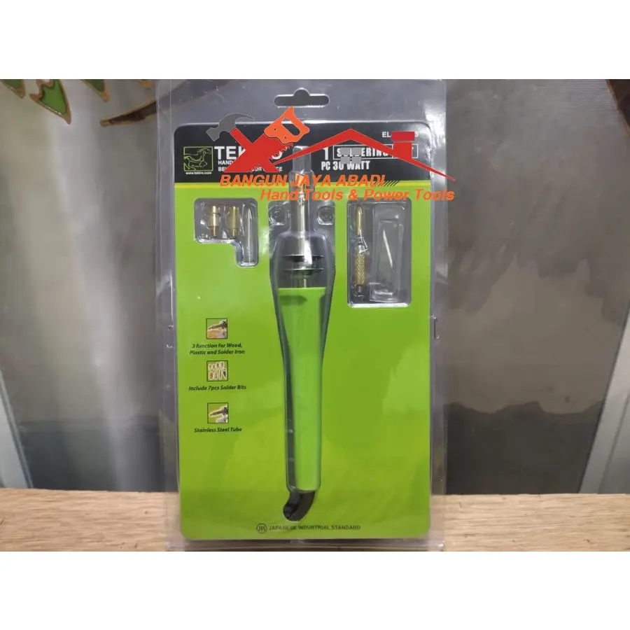 Termurah !! SOLDER MULTIFUNGSI TEKIRO 30 W WATT SOLDERING SOLDER LISTRIK TEKIRO BJA