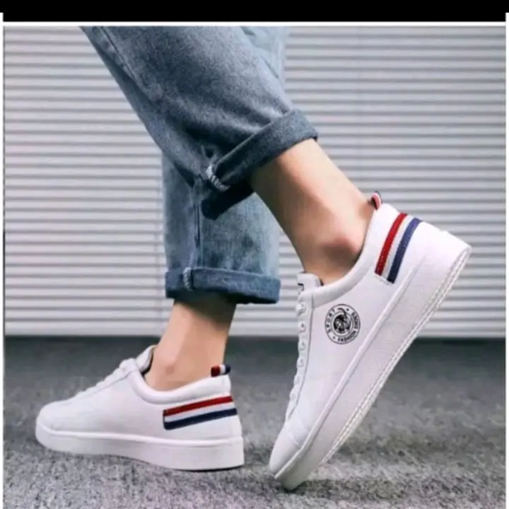 SEPATU SNEAKERS CASUAL SHOES PRIA&WANITA MOTIF KOREA KODE DETAK JANTING DAN KUMAI SANGAT ELEGANT DAN SIMPLE Kasual 4