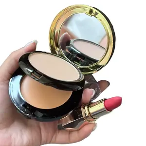 [PER SET] Bedak Padat Foundation 2in1 Free Lipstick Matte