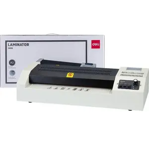 MESIN LAMINATING DELI E3895-EU DIGITAL - LAMINATOR A4 F4 A3 / ALAT LAMINASI BODY METAL
