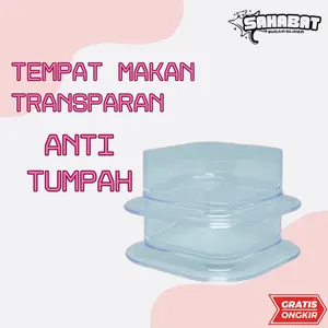 water dish reptil tempat makan minum hewan anti tumpah