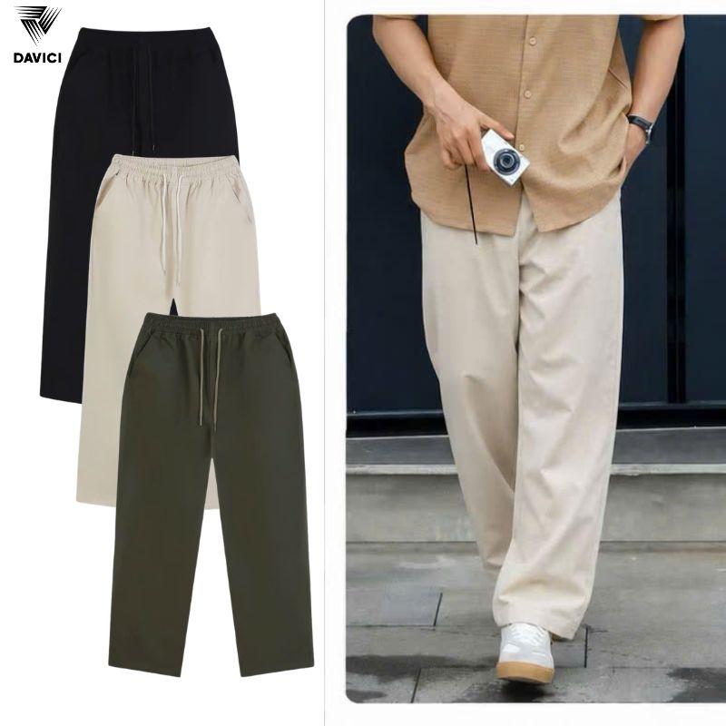 |Deal Mở Bán – Kaki Mềm | Quần Dài Kaki Dáng Baggy Nam 2026 Form Straight Fit Đứng Dáng, Tôn Chân, Trẻ Trung Hiện Đại, Chất Kaki Đẹp, Dễ Phối Đồ 456