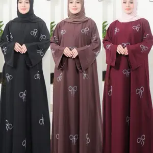 Kavsa Official - Zaida Gamis Abaya Turki Bahan SABRINA ANTI UV  | Adem, Jatuh & Nyaman Dipakai