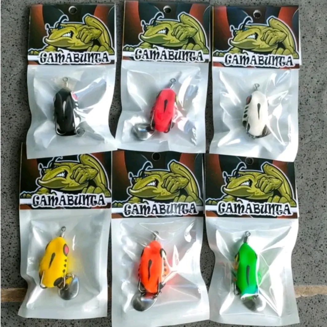 UMPAN SOFT FROG GAMABUNTA KILLER ... SIAP PAKAI