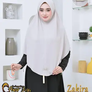ASNUR JAYA KERUDUNG/ZAKIRA/JERSY PREMIUM/BERGO/INSTANT/ Wanita Dewasa Syari