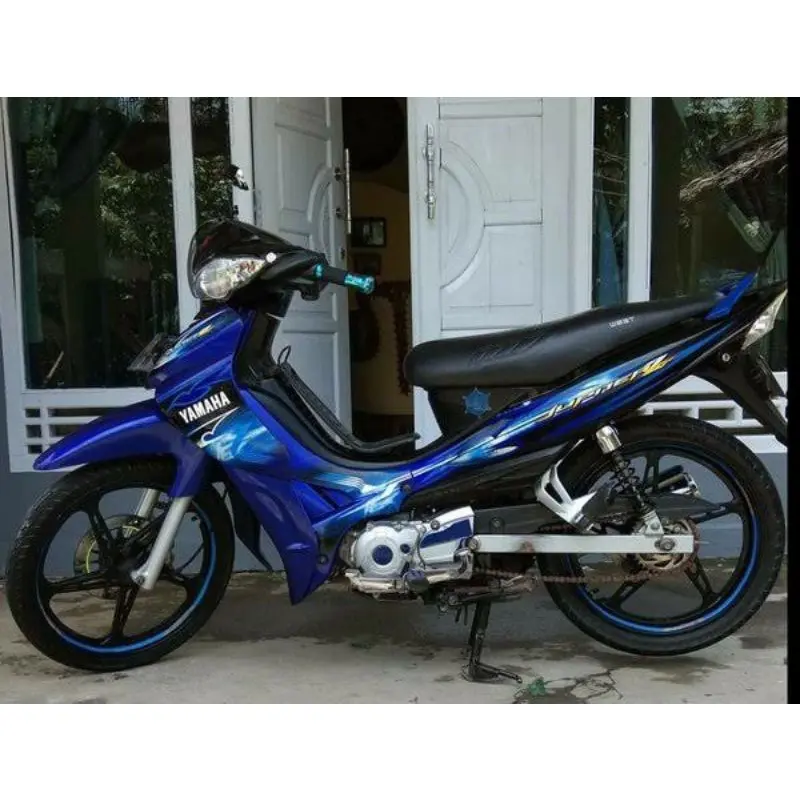 Striping original motor Jupiter Z Burhan Burung Hantu Tahun 2009 Aksesoris 3