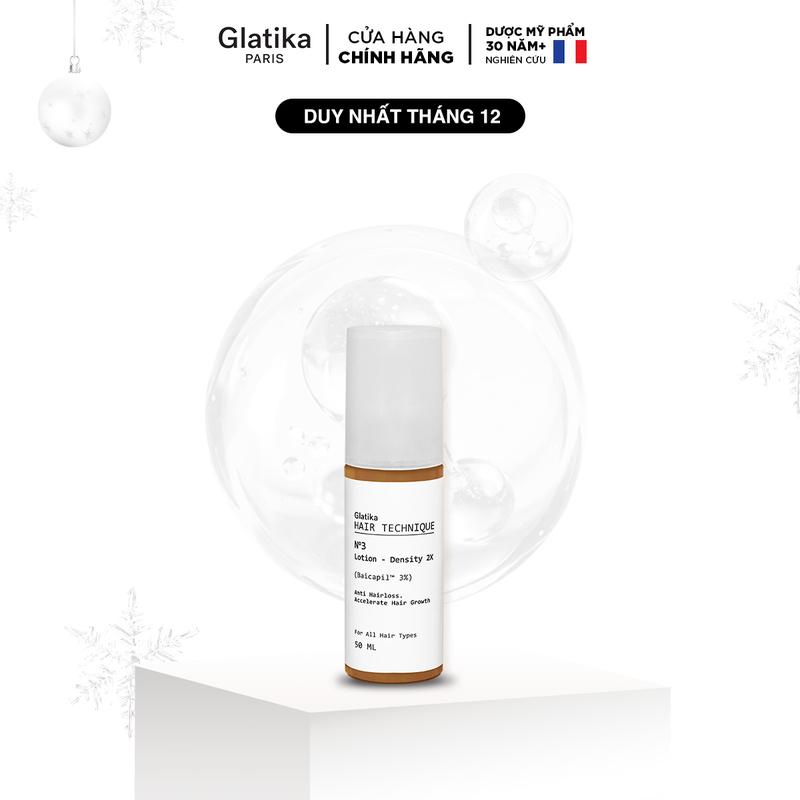  Xịt dưỡng tóc Glatika 3% Baicapil cung cấp dưỡng chất giúp tóc phát triển chắc khỏe - Glatika Hair Technique Lotion 3% Baicapil 50ml 