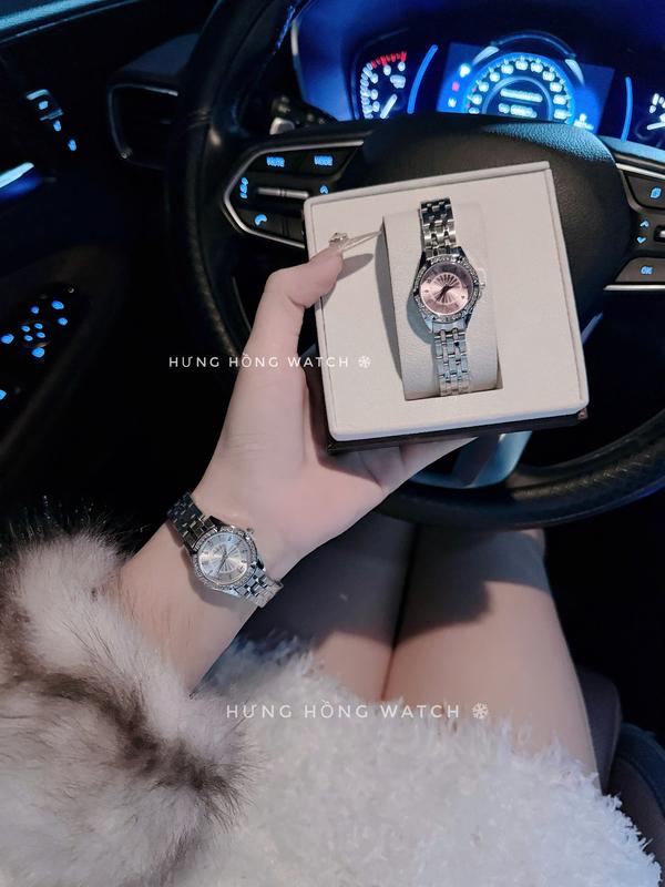 Đồng Hồ Nữ Doukao Dây Thép Size 26mm Dành Cho Tay Nhỏ Tặng kèm đồ tháo dây