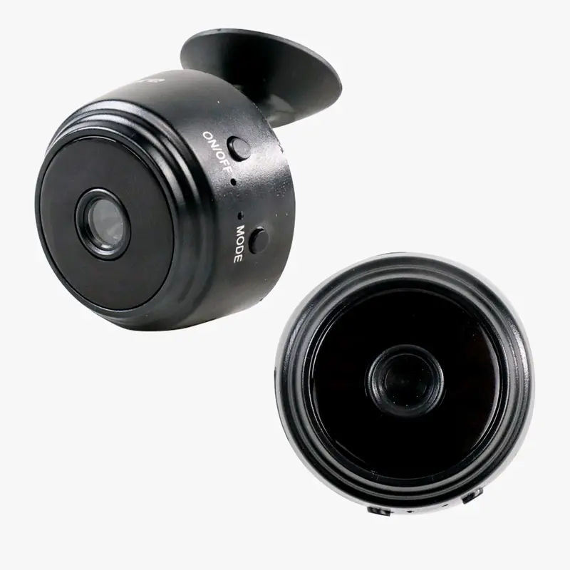 Taffware Mini WiFi IP Camera CCTV Wide Angle Nightvision 1080P - A9NV - Black 1