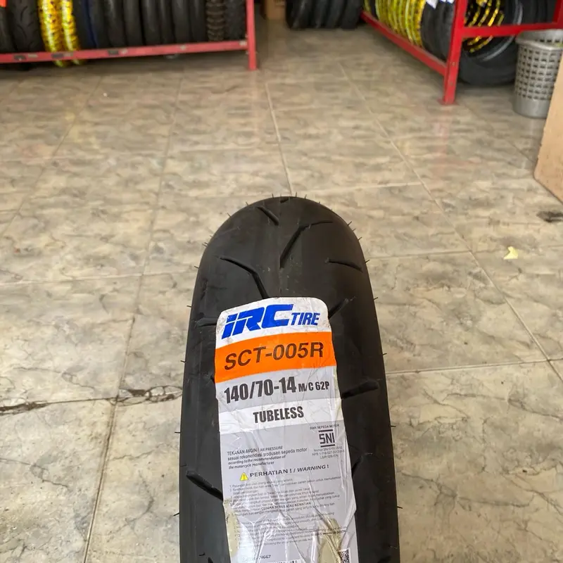 IRC Ban Motor Tubeless Ring 14 Matic 80/80-14 100/80-14 110/80-14 100/70-14 110/70-14 120/70-14 140/70-14 100/90-14 Motorcycle 7
