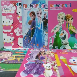 Buku Anak Tk dan Paud Mewarnai Contoh Gambar Untuk Anak Cewek Uk Besar Books