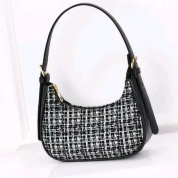 Tas Shoulder bag/Tas Bahu Cassy wanita kekinian Kanvas Bahu/shoulder bag Kulit Selempang 3