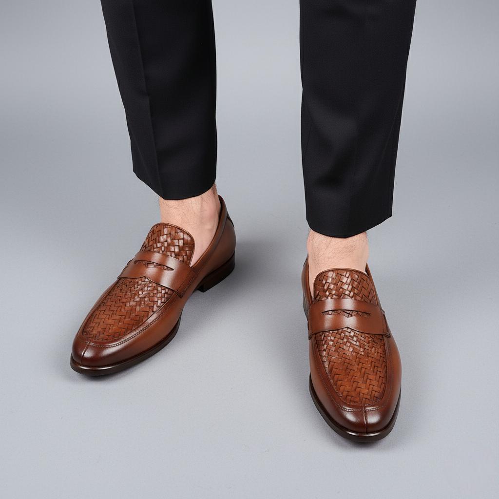 Sapato Masculino Loafer Piemonte - Ângulo 2