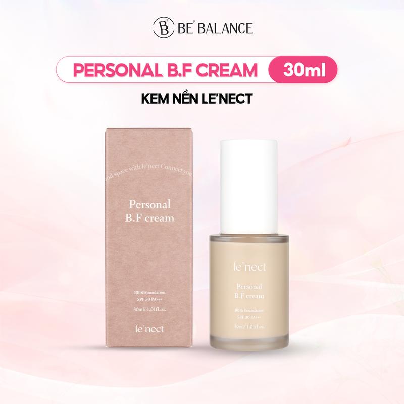 [DATE T11/2025] (L05) Kem Nền Be'Balance LENECT PERSONAL BF CREAM Căng Mịn Che Phủ Tốt và Bền Lâu SPF30+/#PA+++ 30ml