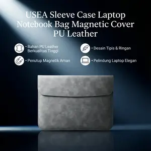 USEA Velve Sleeve Case MacBook Air/Pro M1 M2 M3 13 14 15 16 Inch