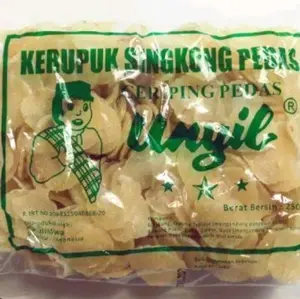 krupuk pedas unyil 250gram