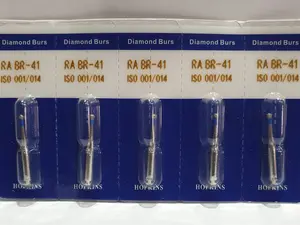Diamond Burs Type RA - RS Handpieces Highspeed diamond burs all varian - 1 pcs / 1 strips (5pcs)