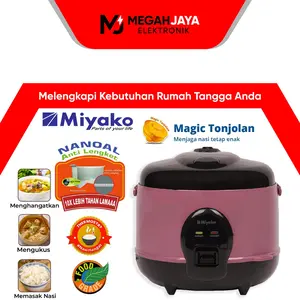 [COD] [ GEBYAR EVENT CECE KETAR KETIR ]  MIYAKO RICE COOKER / MAGIC COM MCM 512C SBC / MCM-512 SBC (1,2 LITER) GARANSI RESMI