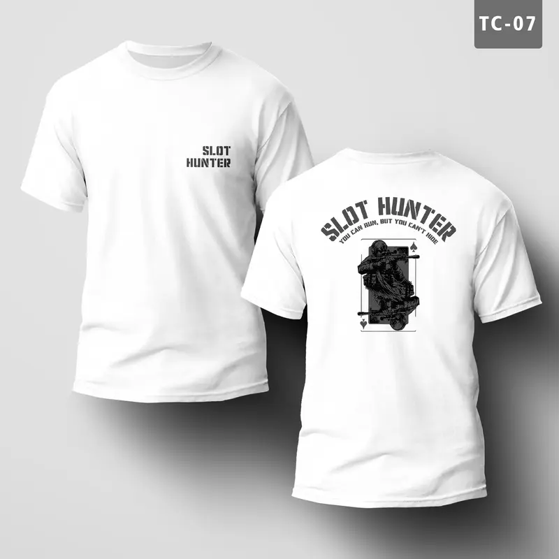 MCP APPAREL KAOS PUTIH TACTICAL KODE (TC) | LENGAN PENDEK | TSHIRT COTTON COMBED 24S TSHIRT TACTICAL 6