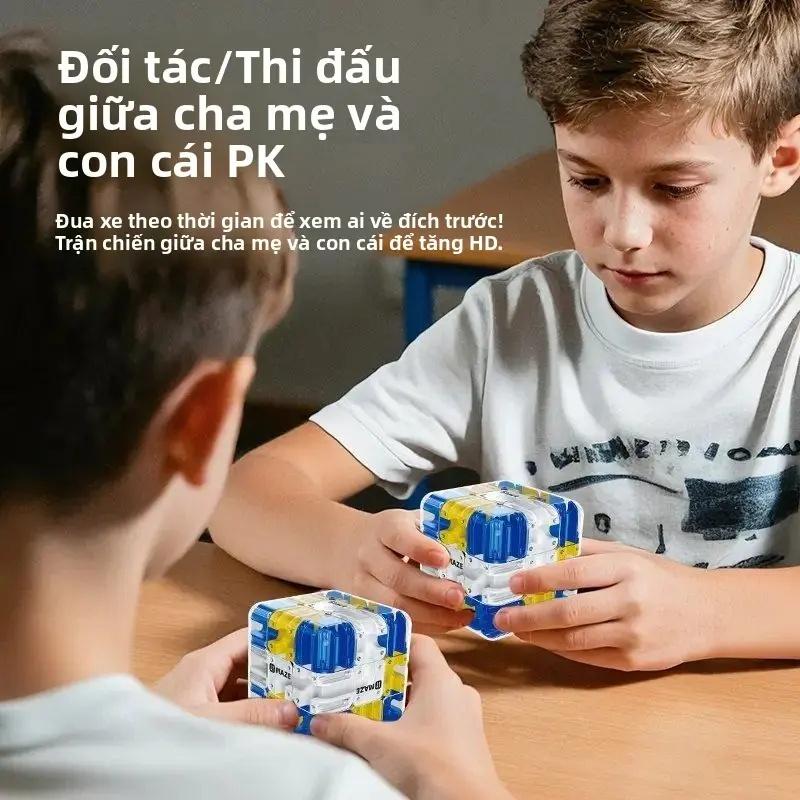 Đồ chơi lập phương Rubik ba cấp độ rèn luyện tư duy logic giúp trẻ giảm căng…