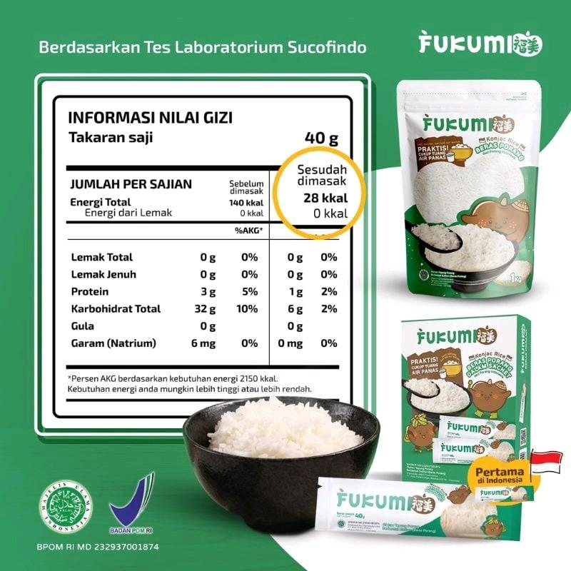 Fukumi Beras Porang Sachet 40 gr 3