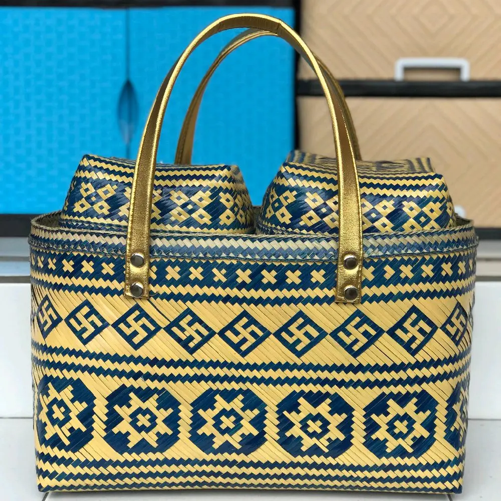 Set Tas Keben isi 4 Bambu Tanya Warna di chat
