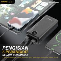 Gambar Hippo PowerBank Smore PD 22,5W 30000mAh - 30000mAh Quick Fast Charging Power Bank Type C Power Delivery QC 5 Port Output USB A USB C Led Charger Digital Indicator & Multi Protection - 10000mAh dari Hippo Indonesia Kota Administrasi Jakarta Pusat 4 Tokopedia