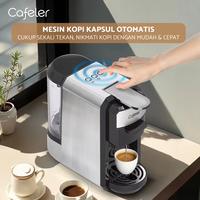 Gambar Cafeler Mesin Kopi Multi Kapsul 3IN1 / Capsule Coffee Maker 19Bar - SILVER dari Cafeler Kota Administrasi Jakarta Utara 3 Tokopedia