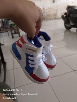 Product Review of BAYAR DI TEMPAT - CORICH - A52 - SEPATU ANAK - JORDAN - PREWALKER - ANAK -  BAYI USIA 11 - 24 BULAN - LAKI LAKI - BABY SHOES - SNEAKERS - BOOTS - SOL PUTIH - BELAJAR JALAN - PERGELANGAN KAKI from a**a A**i 3