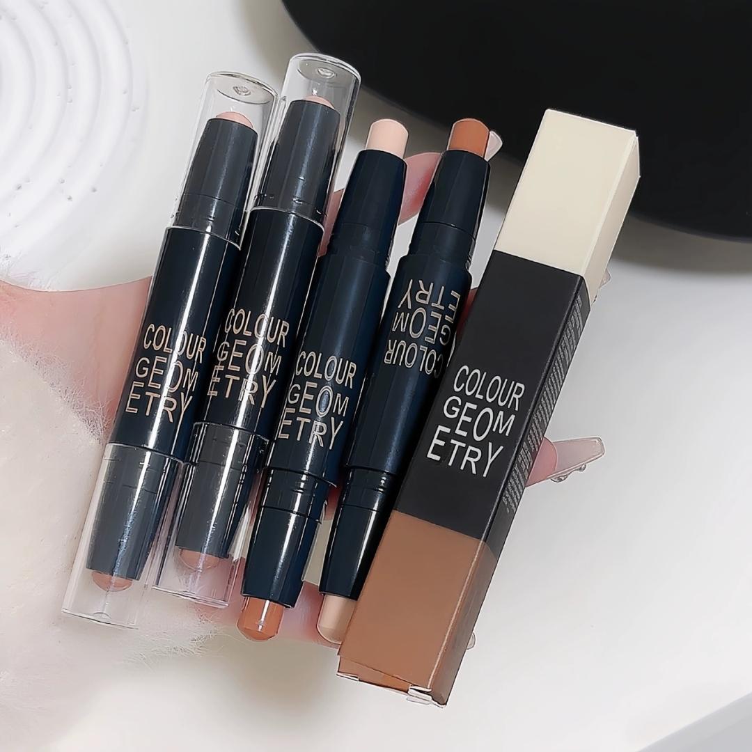 Face Stick 2 In 1 Concealer Contour 2 Head Light Shading Dua Sisi Kepala Ganda - LA036 Face Stick 2 In 1 Concealer Contour 2 Head Light Shading Dua Sisi Kepala Ganda - LA036