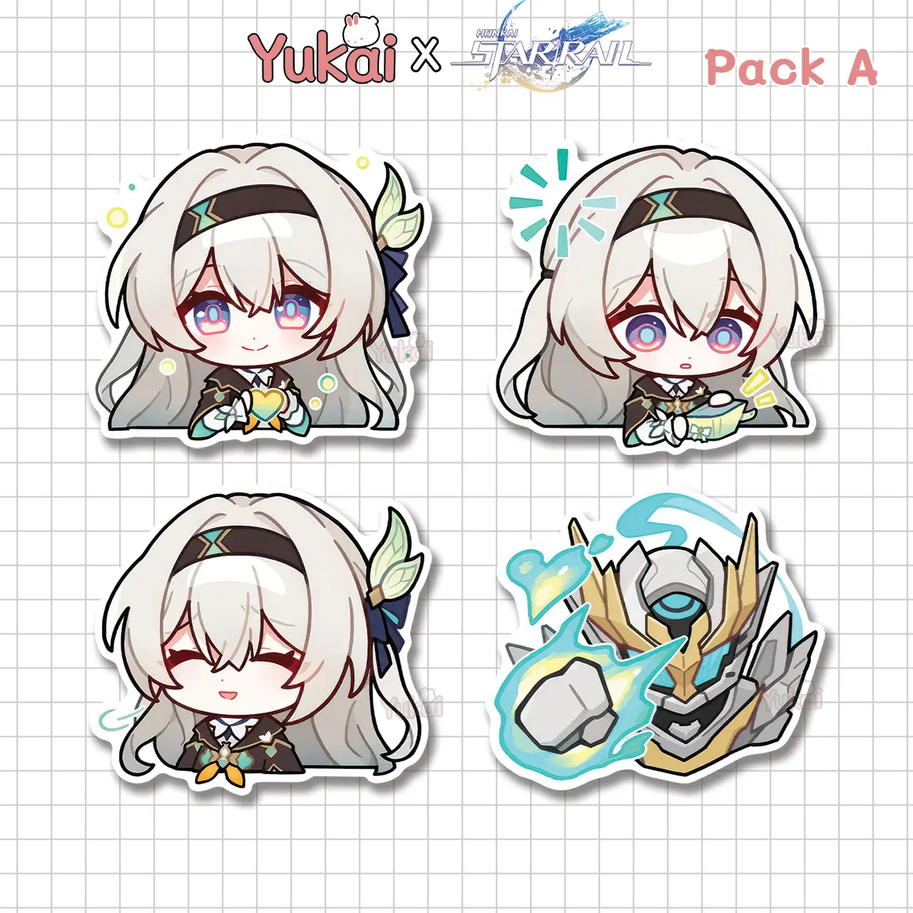 Stiker Pack Firefly Honkai Star Rail (HSR) Premium, Sticker Anime Waterproof