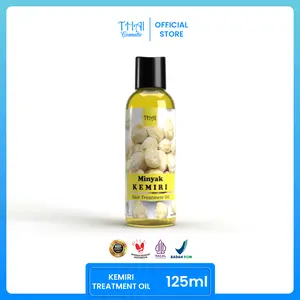 Thai Minyak Kemiri 125ml - Rambut Kuat, Sehat dan Lebat Haircare Penebal dengan Vitamin E