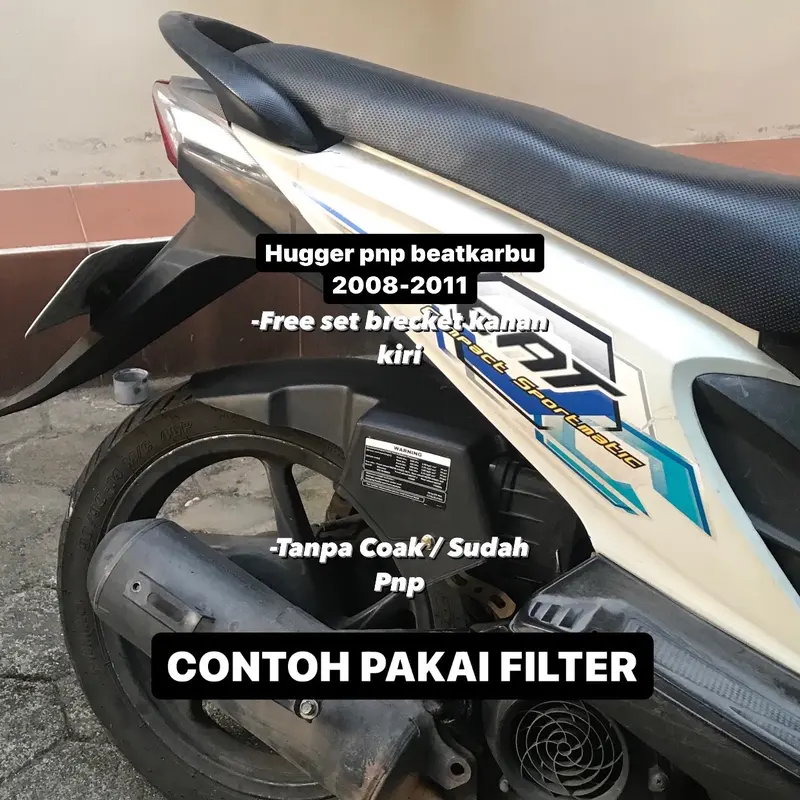 Hugger Pnp Beat Karbu TANPA COAK BOX FILTER 2