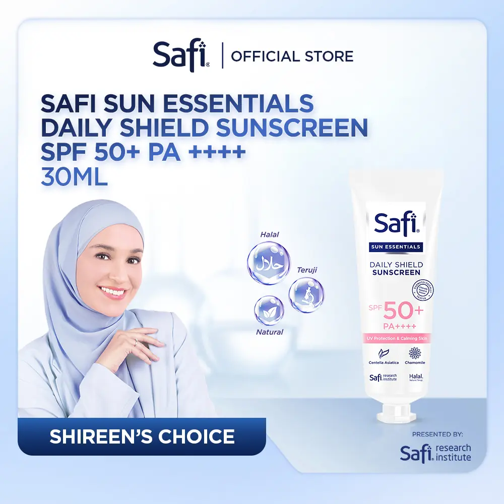 Safi Sun Essentials Daily Shield Sunscreen SPF 50+ PA ++++ 30 ml