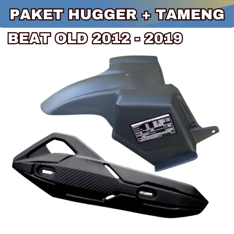SPAKBOR KOLONG BEAT FI + TAMENG KNALPOT BEAT 2013 - 2019 / PAKET SPAKBOR KOLONG BEAT STREET SPAKBOR KOLONG HONDA BEAT 2
