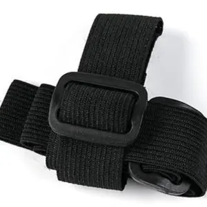 Tali gantungan senter hitam