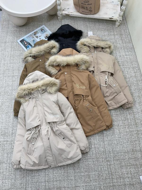  Áo Khoác Phao Nữ Parka Có Mũ Dáng Đại Hàn Lót Lông Bên Trong Siêu Ấm Dày Dặn Có Rút Eo Áo Dáng Dài Đẹp Sang Chảnh Cho Mùa Đông Ấm Áp Women Top Hottrend 