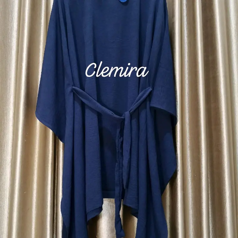 Kaftan tunik sahara original tunica Outfit kondangan & lebarana kekinian terbaru/Baju muslim wanita/Atasan Lowo/simpel elegan Gamis Crinkle hijab Airflow  Syari Mewah Simple Dewasa Remaja Pesta 2