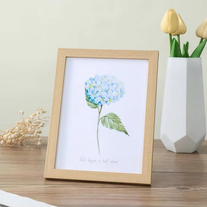 Product Introduction of Khung Ảnh Bằng Gỗ, Để Treo Tường, Có Kích Thước 10X15, 15X20, 20X25cm, Giá Chân Đế Khung Ảnh Bằng Gỗ A4, Thích Hợp Cho Ảnh Và Trang Trí Ảnh, Quà Kỷ Niệm 9