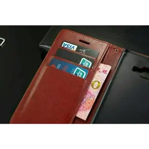 Leather Samsung Galaxy A5 2016 Leather Case Casing Kulit Flip Wallet