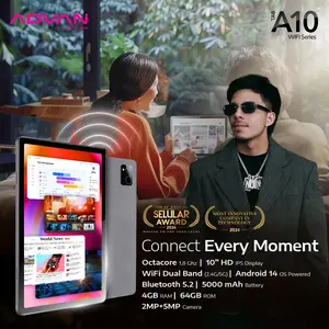 [Exclusive Atta Halilintar] (FREE CASE) ADVAN TAB A10 Wifi 4GB/64GB 10.1” inch Octa Core IPS Screen Tablet Android 14 5000 mAh