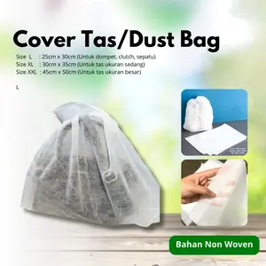 Eceran 1pcs Cover Tas dan Sepatu/Dust Bag Tas dan Sepatu/Cover tas dan Sepatu Murah